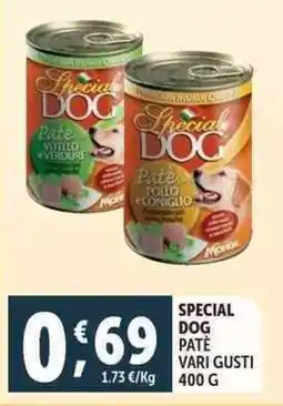 Deco Supermercati Special dog patè offerta