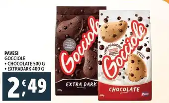 Deco Supermercati Pavesi gocciole offerta