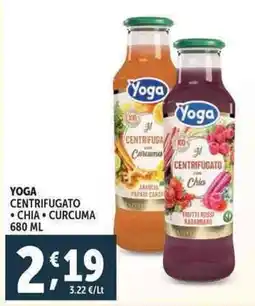 Deco Supermercati Yoga centrifugato offerta