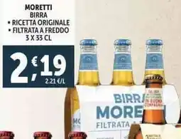 Deco Supermercati MORETTI BIRRA offerta