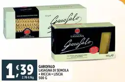 Deco Supermercati Garofalo lasagna di semola offerta