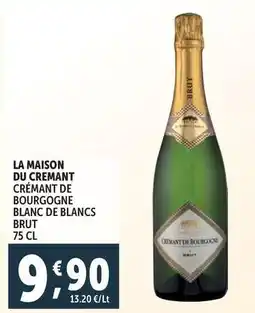 Deco Supermercati La maison du cremant crémant de bourgogne blanc de blancs brut offerta