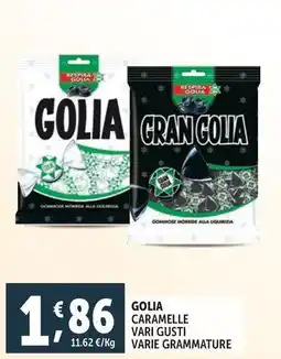 Deco Supermercati Golia caramelle offerta