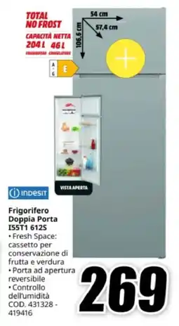 MediaWorld Indesit Frigorifero Doppia Porta I55T1 612S offerta
