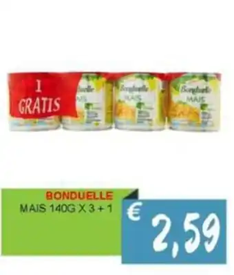 Caramico Bonduelle mais offerta