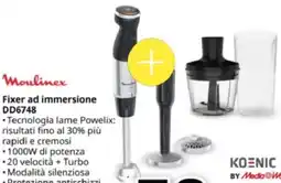 MediaWorld Moulinex Fixer ad immersione DD6748 offerta