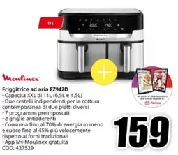 MediaWorld Moulinex Friggitrice ad aria EZ942D offerta