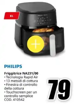 MediaWorld PHILIPS Friggitrice NA231/00 offerta