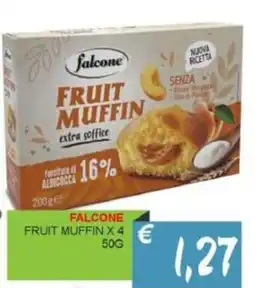 Caramico Falcone fruit muffin x4 offerta