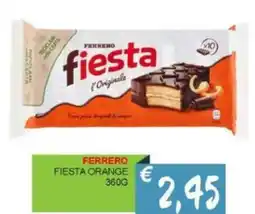 Caramico Ferrero fiesta orange offerta