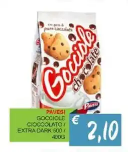 Caramico Pavesi gocciole cioccolato / extra dark offerta