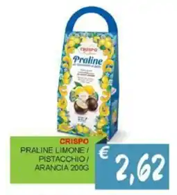 Caramico Crispo praline limone/ pistacchio/ arancia offerta