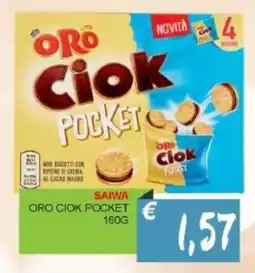 Caramico Saiwa oro ciok pocket offerta
