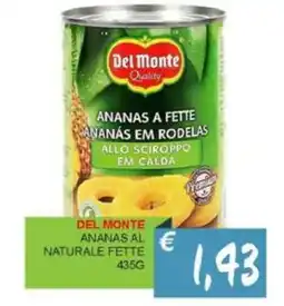 Caramico Del monte ananas al naturale fette offerta