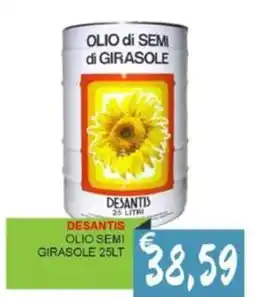 Caramico Desantis olio semi girasole offerta