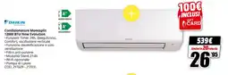 MediaWorld DAIKIN Condizionatore Monosplit 12000 BTU New Evolution offerta