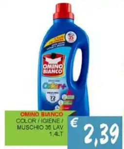 Caramico Omino bianco color/igiene/ muschio 35 lav offerta