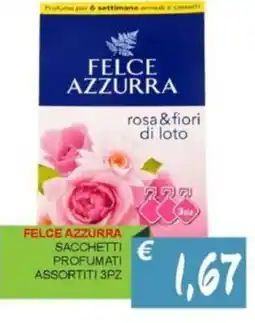 Caramico Felce azzurra sacchetti profumati offerta