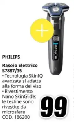 MediaWorld PHILIPS Rasoio Elettrico 57887/35 offerta