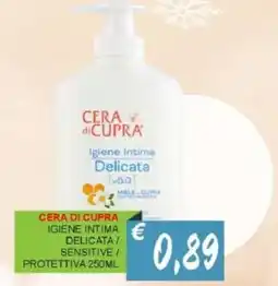 Caramico Cera di cupra igiene intima delicata/ sensitive/ protettiva offerta