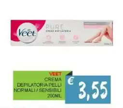 Caramico Veet crema depilatoria pelli normali/sensibili offerta