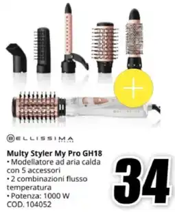 MediaWorld BELLISSIMA Multy Styler My Pro GH18 offerta