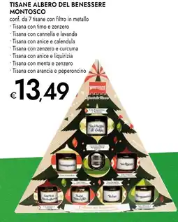 Bennet Tisane albero del benessere MONTOSCO offerta