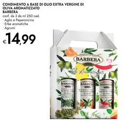 Bennet Condimento a base di olio extra vergine di oliva aromatizzato BARBERA offerta
