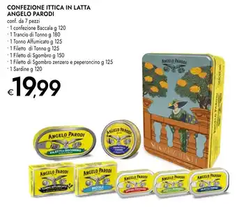 Confezione ittica in latta ANGELO PARODI