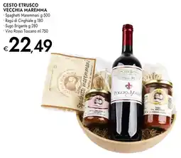 Bennet Cesto etrusco VECCHIA MAREMMA offerta