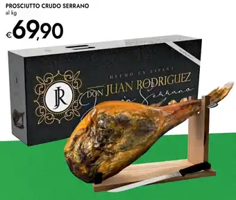 Prosciutto crudo serrano