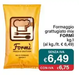 Altasfera Formaggio grattugiato mix FORMÌ offerta