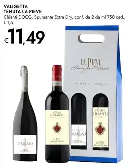 Bennet Valigetta tenuta la pieve Chianti DOCG, Spumante Extra Dry offerta