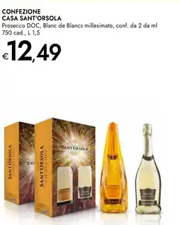 Bennet Confezione casa sant'orsola Prosecco DOC, Blanc de Blancs millesimato offerta