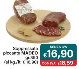 Altasfera Soppressata piccante MADEO offerta