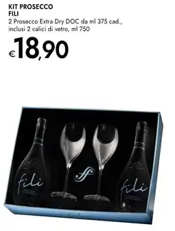 Bennet Kit prosecco fili 2 prosecco extra dry doc offerta