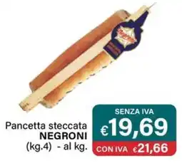 Altasfera Pancetta steccata NEGRONI offerta