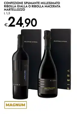 Bennet Confezione spumante millesimato ribolla gialla o ribolla macerata MARTELLOZZO offerta