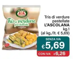 Altasfera Tris di verdure pastellate L'ASCOLANA offerta