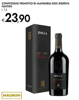 Bennet Confezione primitivo di manduria doc riserva fantini offerta