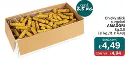 Altasfera Chicky stick surgelati AMADORI offerta