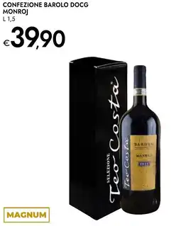 Bennet Confezione barolo docg MONROJ offerta