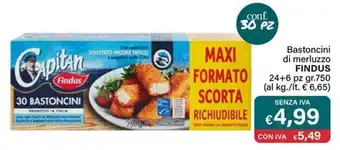 Altasfera Bastoncini di merluzzo FINDUS offerta