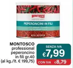 Altasfera MONTOSCO professional peperoncino in fili offerta