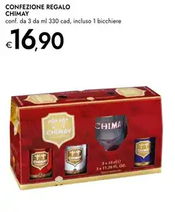 Bennet Confezione regalo CHIMAY offerta