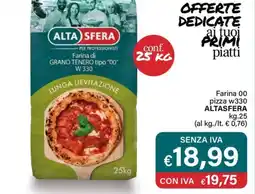 Altasfera Farina 00 pizza w330 ALTASFERA offerta