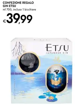 Bennet Confezione regalo gin ETSU offerta