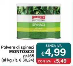 Altasfera Polvere di spinaci MONTOSCO offerta