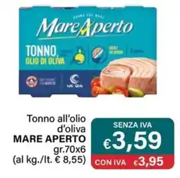 Altasfera Tonno all'olio d'oliva MARE APERTO offerta