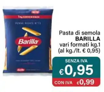 Altasfera Pasta di semola BARILLA offerta